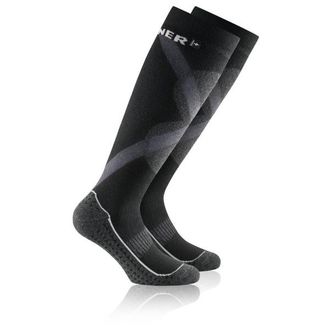 Rohner Eco Jet Skisocken - Unisex | schwarz/grau