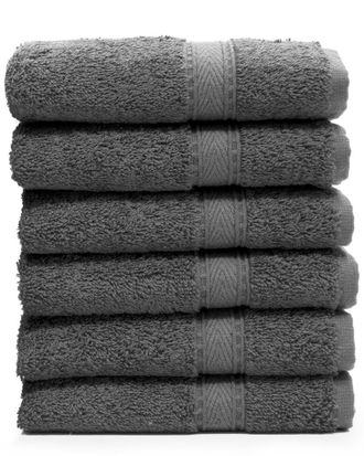 Linum Home Textiles Set Of 6 Textiles Sinemis Terry Washcloths