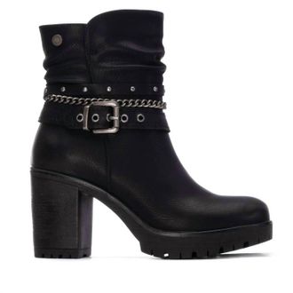 Xti Womens Refresh Ankle Booties In Black
