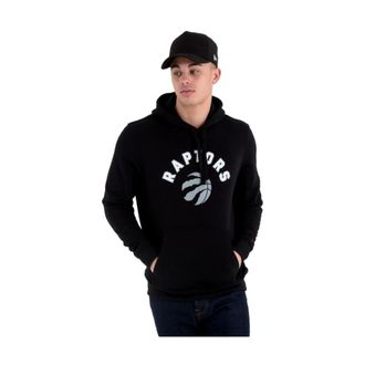 New Era Heren, Sweatshirts & Hoodies, Zwart, Maat: XS