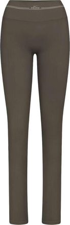 Nike (WMNS) Nike x SKIMS Ribbed Seamless 34 Straight Legging Dusty Oakmoss PTLEG9722W-DOD