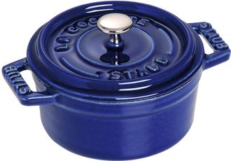 Staub La Cocotte Casseruola, Ghisa, Blu (blu Scuro), 10 Cm