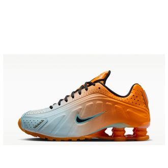 Nike (WMNS) Nike Shox R4 Vivid Orange Glacier Blue IH2343-801