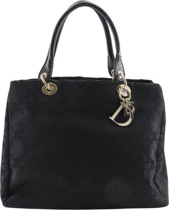 Dior Black Nylon Canvas Tote Bag (Pre-Owned)