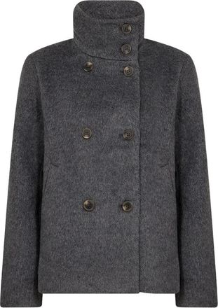 Soyaconcept Garbie Jas - Dames - Mantel - Grijs - L - Wol - Jassen