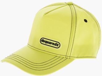Dsquared2 Nylon Baseball Cap with Visible Stitchings size Unica