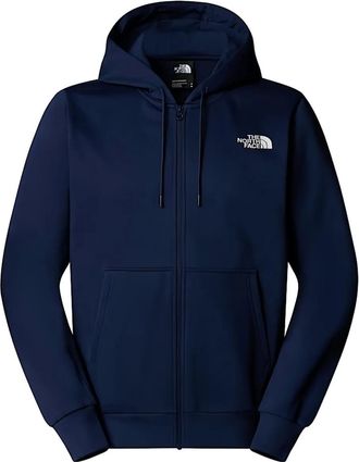 The North Face zip simple dome hoodie - Blue