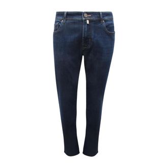 Jacob Cohen Slim-fit Jeans, male, Blue, Size: W36 Bard Fast Slim With Zipper