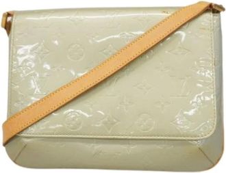 Louis Vuitton Pre-owned Cross Body Bags, female, Gray, Size: ONE SIZE Pre-owned Thompson Street Shoulder Bag