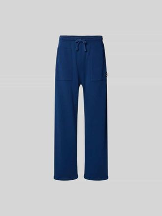 Kenzo Straight Fit Sweatpants mit Logo-Detail in Dunkelblau, Gr&ouml;&szlig;e XL