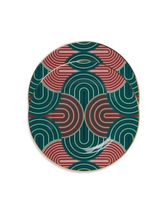 La DoubleJ Dinner Plates Set Of 2 Slinky Verde at Nordstrom