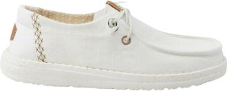 Hey Dude Wendy Lace-Up - Dames - Veterschoenen - Wit - 41 EU - Schoenen