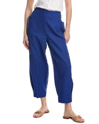 Farm Rio Farm Rio High Waisted Linen Pant