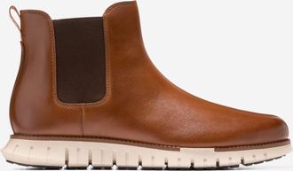 Cole Haan Mens ZER&Oslash;GRAND Remastered Waterproof Chelsea Boots - Brown Size 10.5
