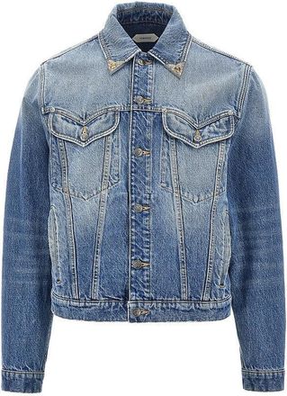 Versace Denim jacket with Medusa details Man 50
