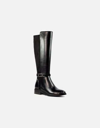 Lunar Womens Lunar GLX006 Cathy long boot in black