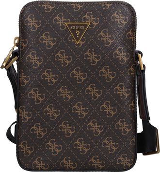 Guess Heren, Tassen, Bruin, Maat: ONE Size Leer