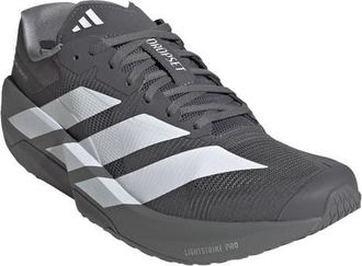 adidas Adizero Dropset Pro Training Shoe in Grey/white/iron Met at Nordstrom, Size 10.5