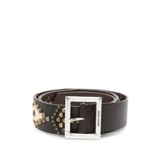 Golden Goose Stud-embellishment Leather Belt