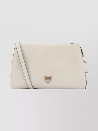 Pinko one two three mini leather cross-body bag