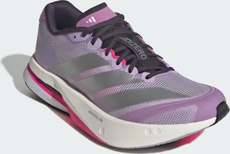 adidas adidas Performance Womens Adizero Boston 13 Shoes - Purple Textile - Size UK 4.5