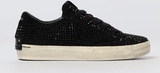 Crime London Sneakers Distressed Cosmic Night Crime London in camoscio con strass all over