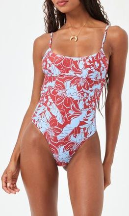 L*Space Bree Cheeky One-Piece Swimsuit in Going Tropical at Nordstrom Rack, Size X-Small