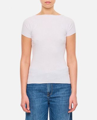 Sportmax White Knitted Top