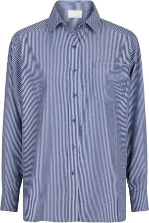 Neo Noir Mujer, Blusas y Camisas, Azul, Talla: XS