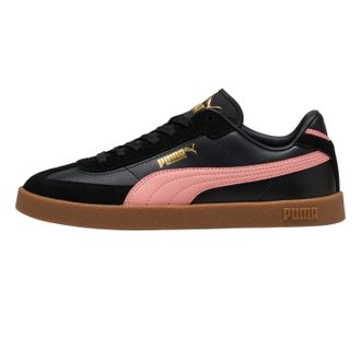 Puma Volwassen Unisex Club II Era Leren Trainers (Roze/Zwart)