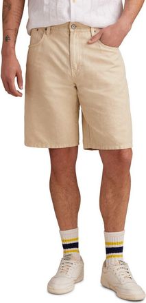 Lucky Brand Cotton & Linen Shorts in Moonstruck at Nordstrom, Size 34