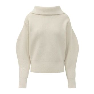 Givenchy Pullover met hoge hals - Dames - Truien - Wit - Maat: S