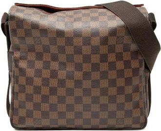 Louis Vuitton Pre-owned Naviglio - Dames - Vintage Schoudertas - Bruin - ONE Size - Vintage