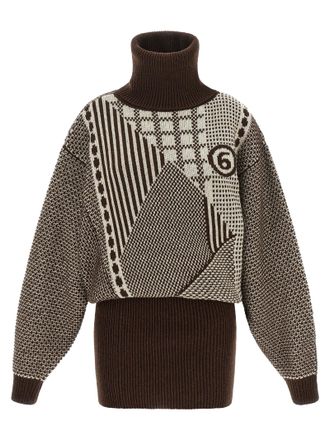 Maison Margiela Wool Short Womens Dress
