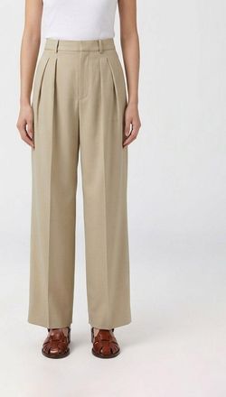 Saint Laurent Pantaloni sartoriali Saint Laurent in lana e seta