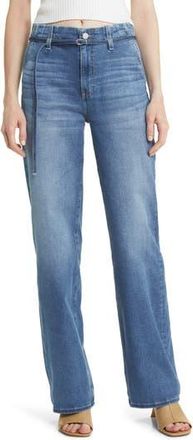 AG - Adriano Goldschmied Kora Belted Straight Leg Jeans in Catskills at Nordstrom Rack, Size 25