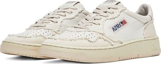 Autry Medalist Low Top Sneaker in Canvas/Bi Ivory at Nordstrom Rack, Size 5Us / 35Eu