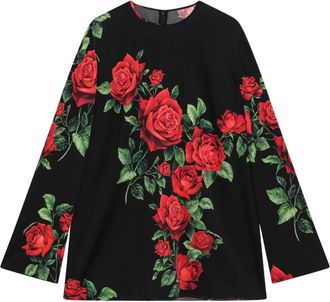 Dolce & Gabbana Camicia - Dames - Blouses & Shirts - Veelkleurig - Maat: 2XL Katoen