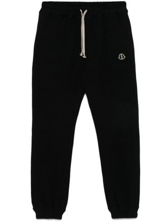 Rick Owens cotton track pants - unisex - Organic Cotton - L - Black
