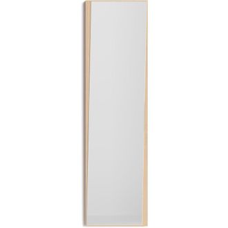 HERDASA Herdasa Espejo De Pared Asim&eacute;trico 167x46, Collecci&oacute;n Looker, En Mdf Chapado En Haya, Y Lacado. Roble