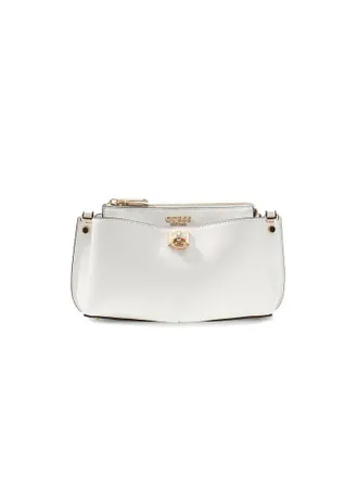 Guess Bianca Mini Crossbody Bag - White