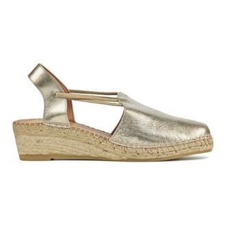Viguera Schoenen, Dames, Geel, 37 EU, Leer, Espadrilles