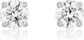Ariana Rabbani Four Prong Half Carat TW Lab Grown Diamond Studs