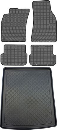 OEM Juego De Alfombrillas De Goma Para Coche Y Maletero Para Audi A6 C6 Kombi (de Junio De 2006 A 2011)
