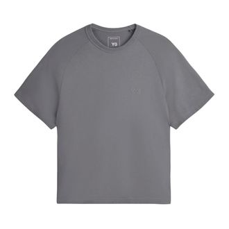 Yohji Yamamoto T-shirt Boxy a maniche corte - - Tops - Uomo - Grigio - L