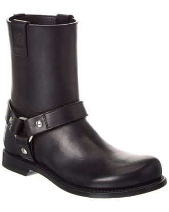 Loewe Campo Leather Biker Boot