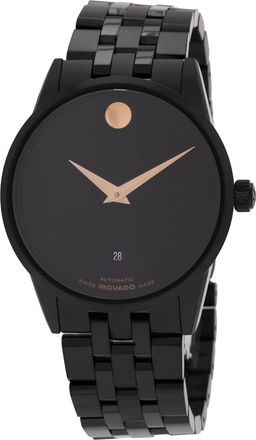 Movado Museum Classic Automatic Black Dial Watch 0608034