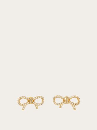 Ferragamo Women Vara bow earrings Gold