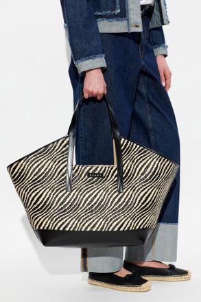 Marni Shoulder Bag Shopper, Womens, Cream