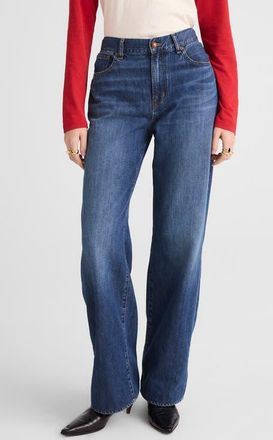 Madewell The Perfect Vintage Wide Leg Jeans in Moffat Wash at Nordstrom, Size 28
